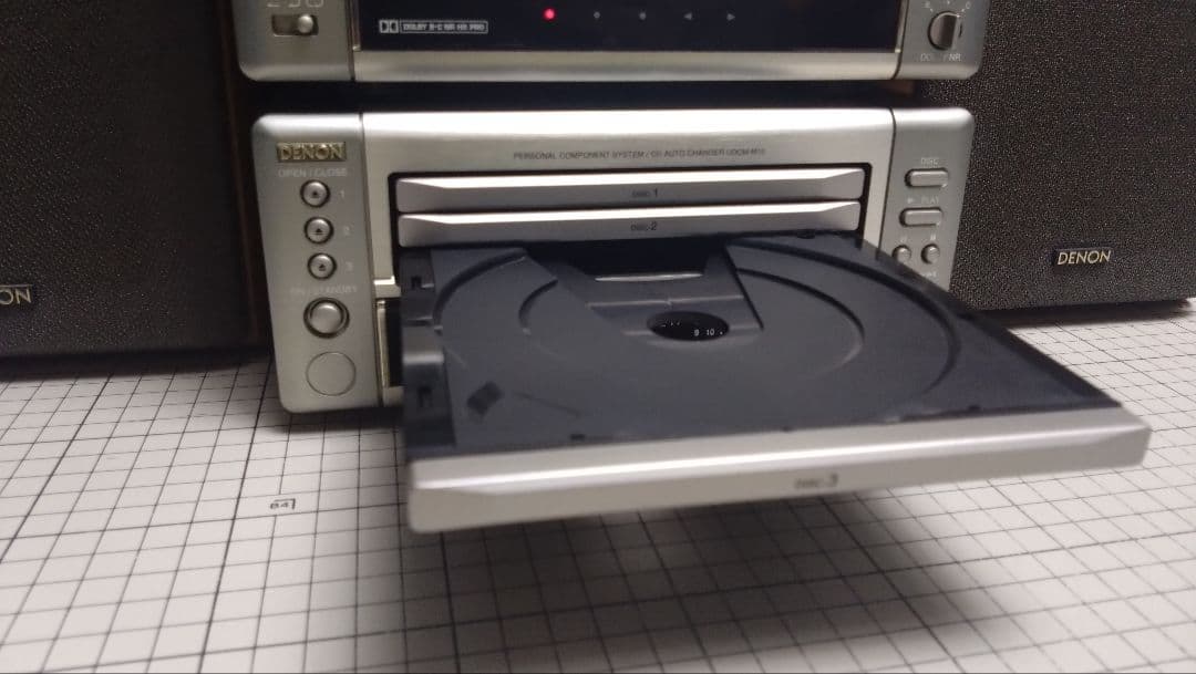 DENON UD-M10 MD カセット スピーカー セット ミニコンポ - メルカリ