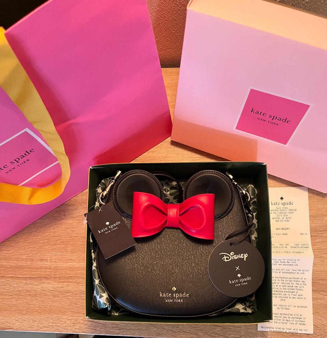 ケイトスペード ディズニーコラボ ミニー ショルダーバッグ 2WAY