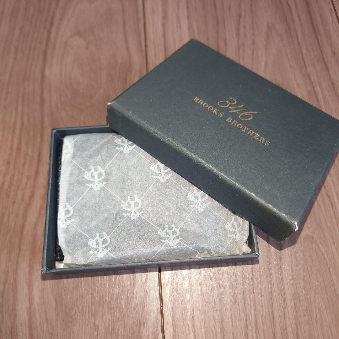 Brooks Brothers ブルックスブラザーズ 名刺入れ ブラック - メルカリ