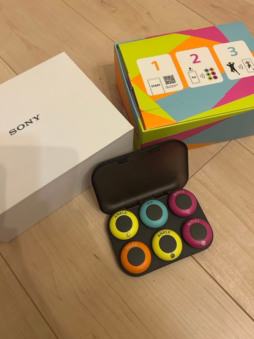 【ほぼ未使用】モバイルモーションキャプチャー mocopi QM-SS1 QM-SS1/PRO/5 購入 | モバイルモーションキャプチャー mocopi®（モコピ