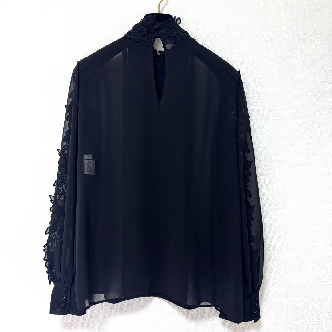 ✨定価¥31,900✨アナイ シフォンレース パフスリーブ ブラウス