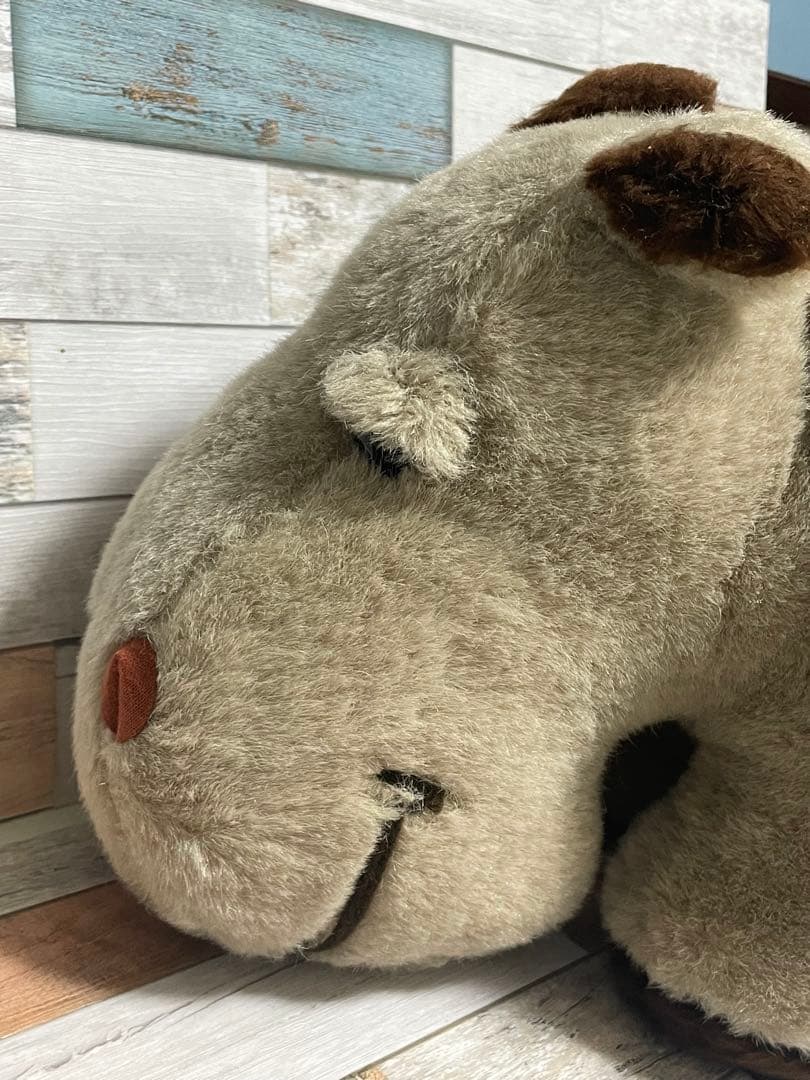 タグ付 三英 貿易 ぬいぐるみ カバ レア物 当時物 昭和レトロ