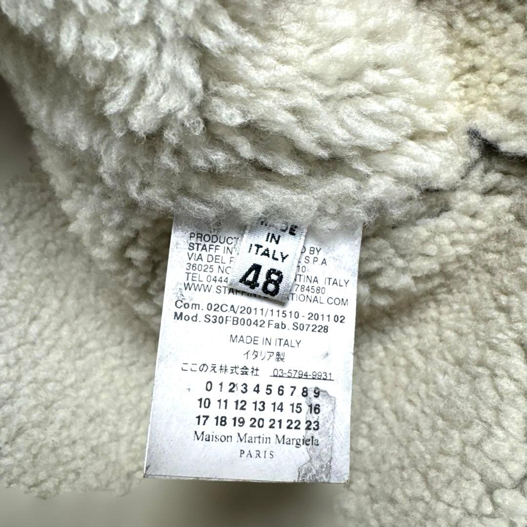 希少 本人期 Maison Margiela 初期 ムートンベスト黒 ブラック - メルカリ