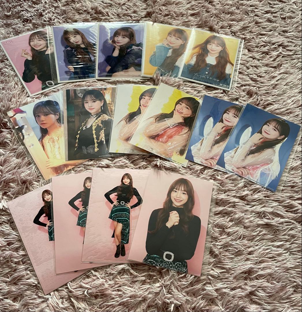 IZ*ONE ユリ 生写真 コースター セット - メルカリ