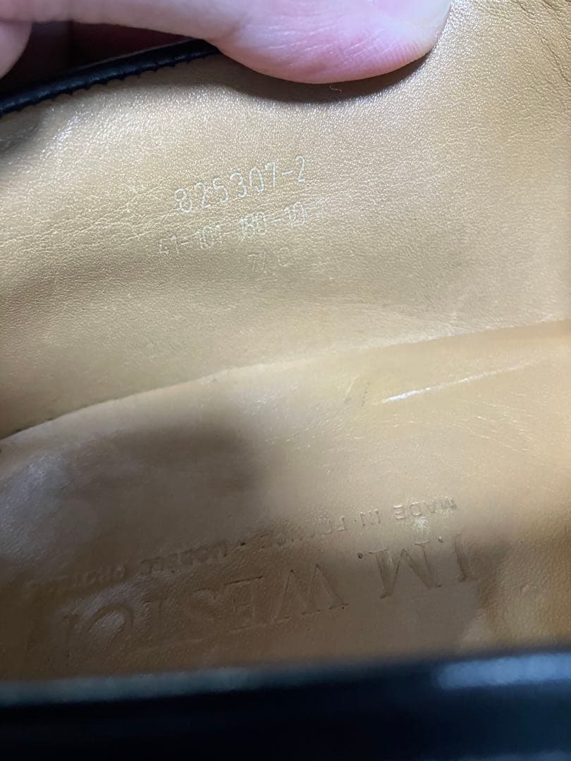 J.M.WESTON 180 7.5C ローファー Black