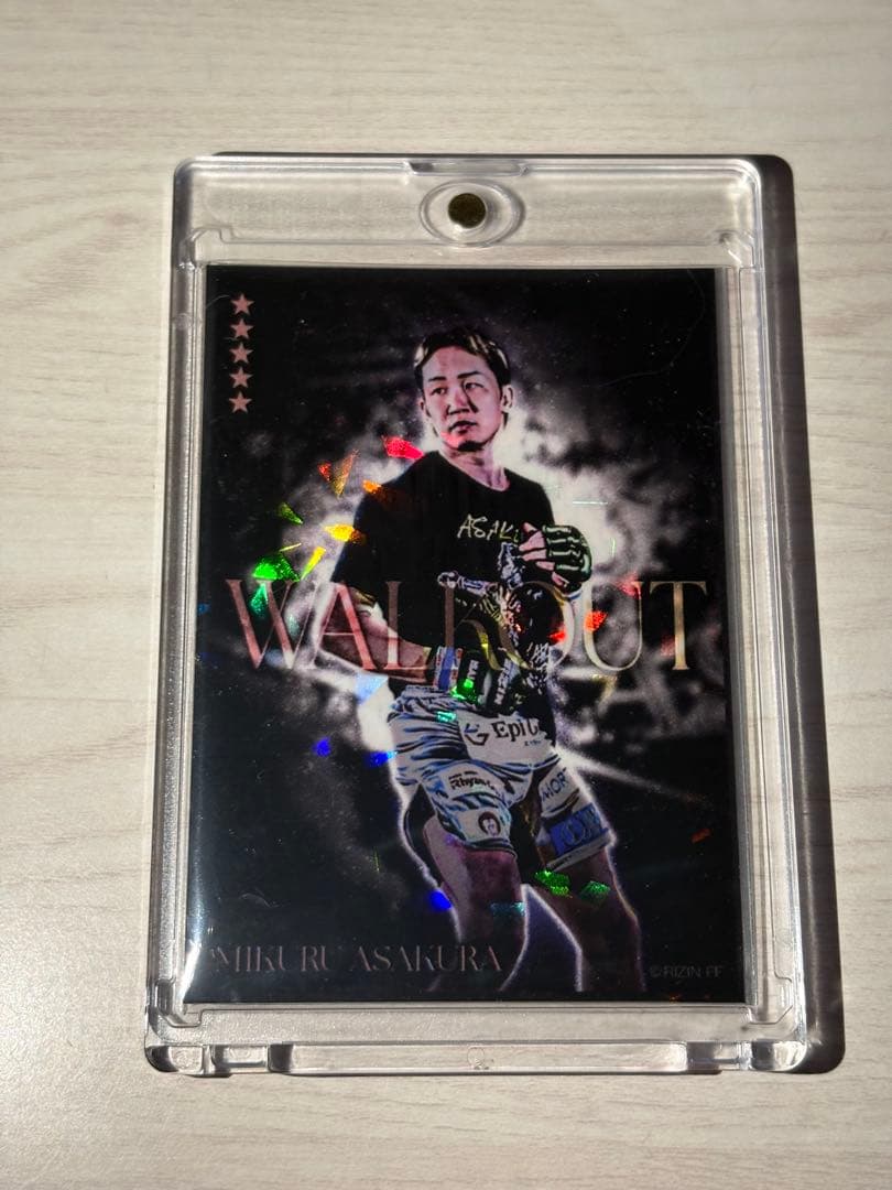 ライコレリアルカード 朝倉未来 RIZIN トレーディングカード - メルカリ