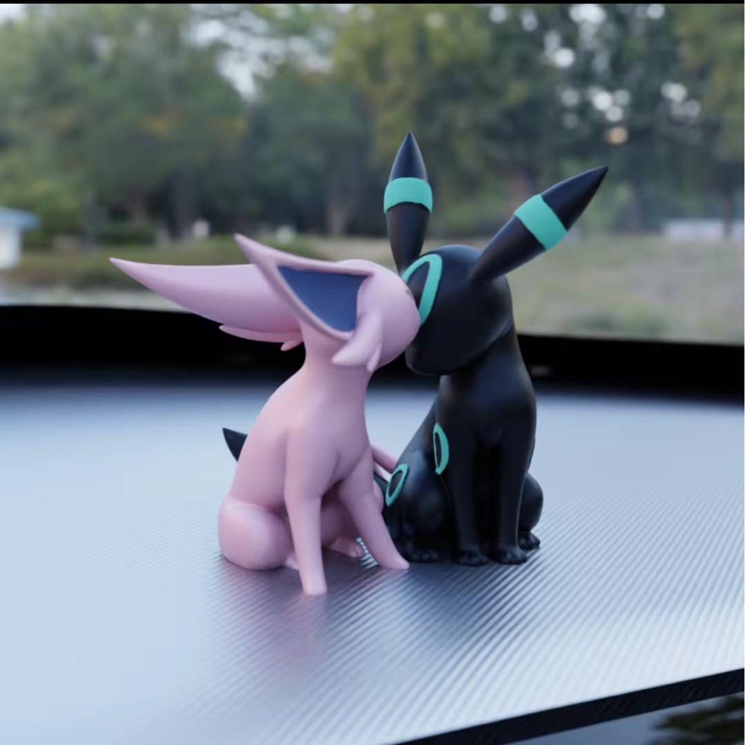 新品・未使用 ポケモン エーフィ＆ブラッキー フィギュア 2体セット