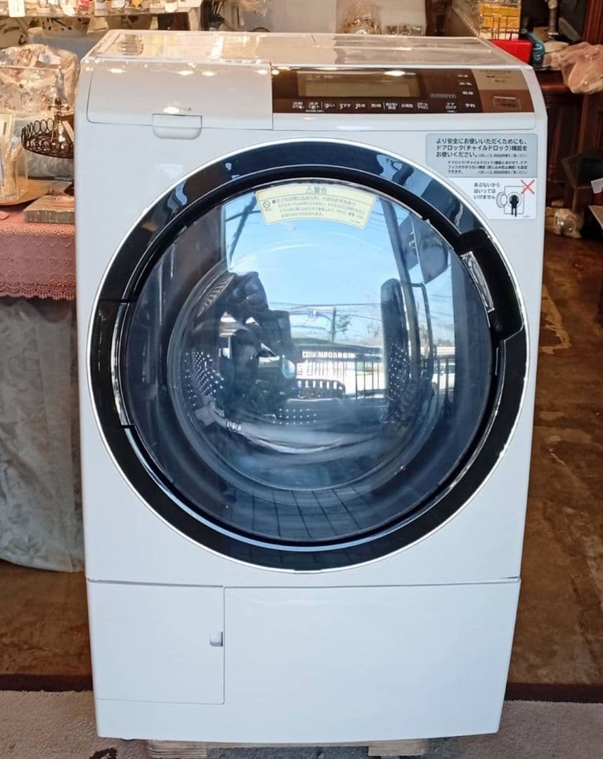 美品】 日立 ビッグドラム BD-S8800L 11kg ホワイト ドラム式 - メルカリ