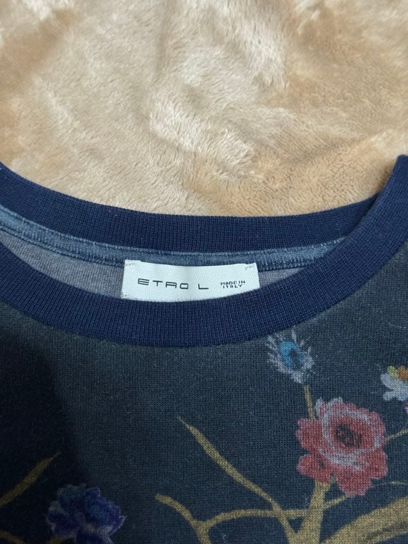 ETRO エトロ ウルフ×ベア 総柄スウェット 安価