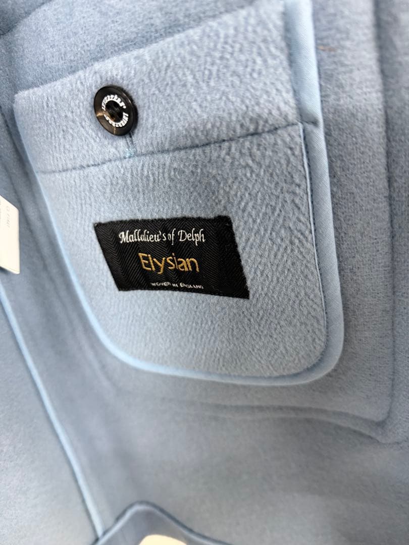 INVERTERE 未使用サンプル品INVERTERE ダッフルコートBIRMINGHAM水色38