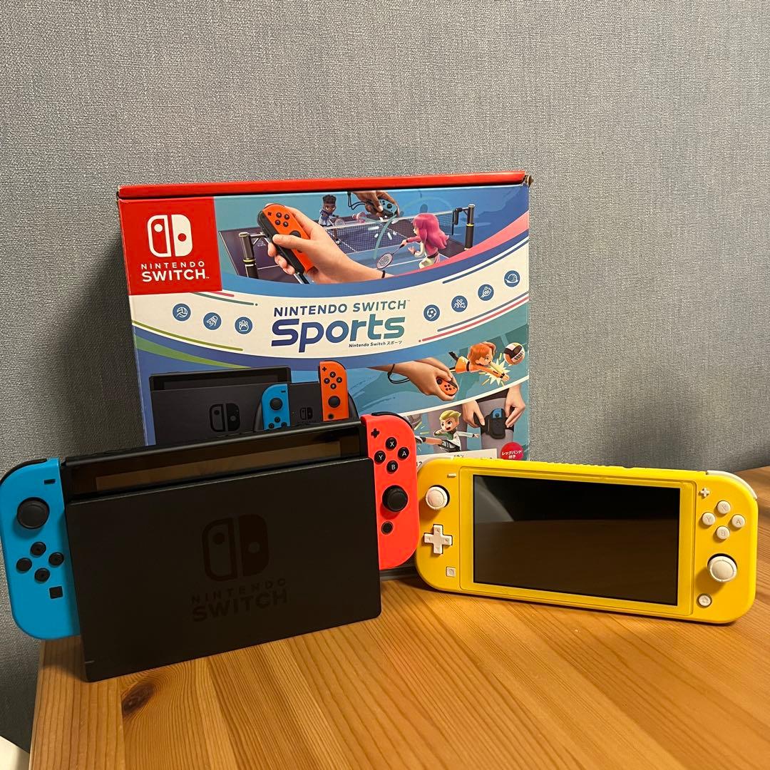【美品】Switch 本体＋SwitchLite +各種ソフトセット Nintendo Switch Lite 本体【 充電ケーブル付 】選べるカラー
