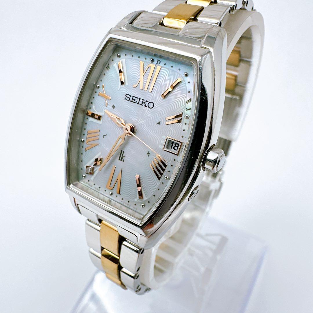 稼働 腕時計 SEIKO セイコー ルキア ダイヤ シェルチタン ローマン 稼働 腕時計 SEIKO セイコー ルキア ダイヤ シェルチタン ローマン