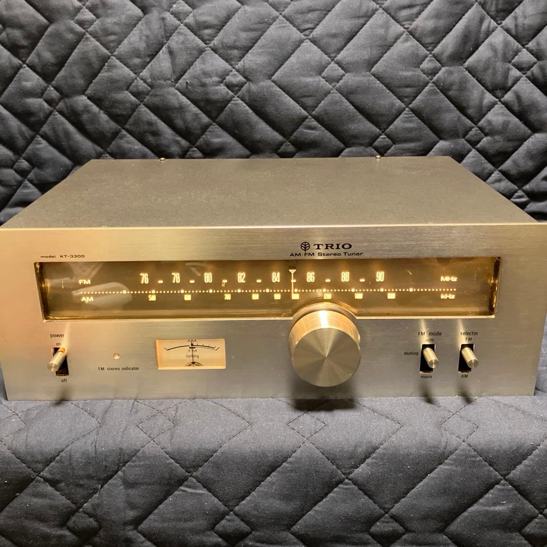 決算特価】《完動品トリオ KT3300 AM-FM ステレオチューナ - メルカリ