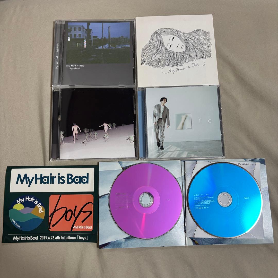 My Hair is Bad CD・DVD・ステッカーまとめ売り バラ売り不可 My Hair is Bad CD・DVD・ステッカーまとめ売り バラ売り不可 - メルカリ