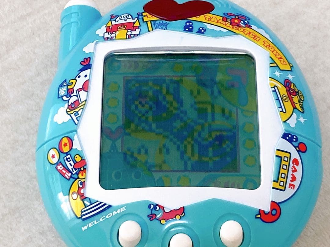 ケータイかいツー!たまごっちプラス おうちのでかたまごっち 新品電池