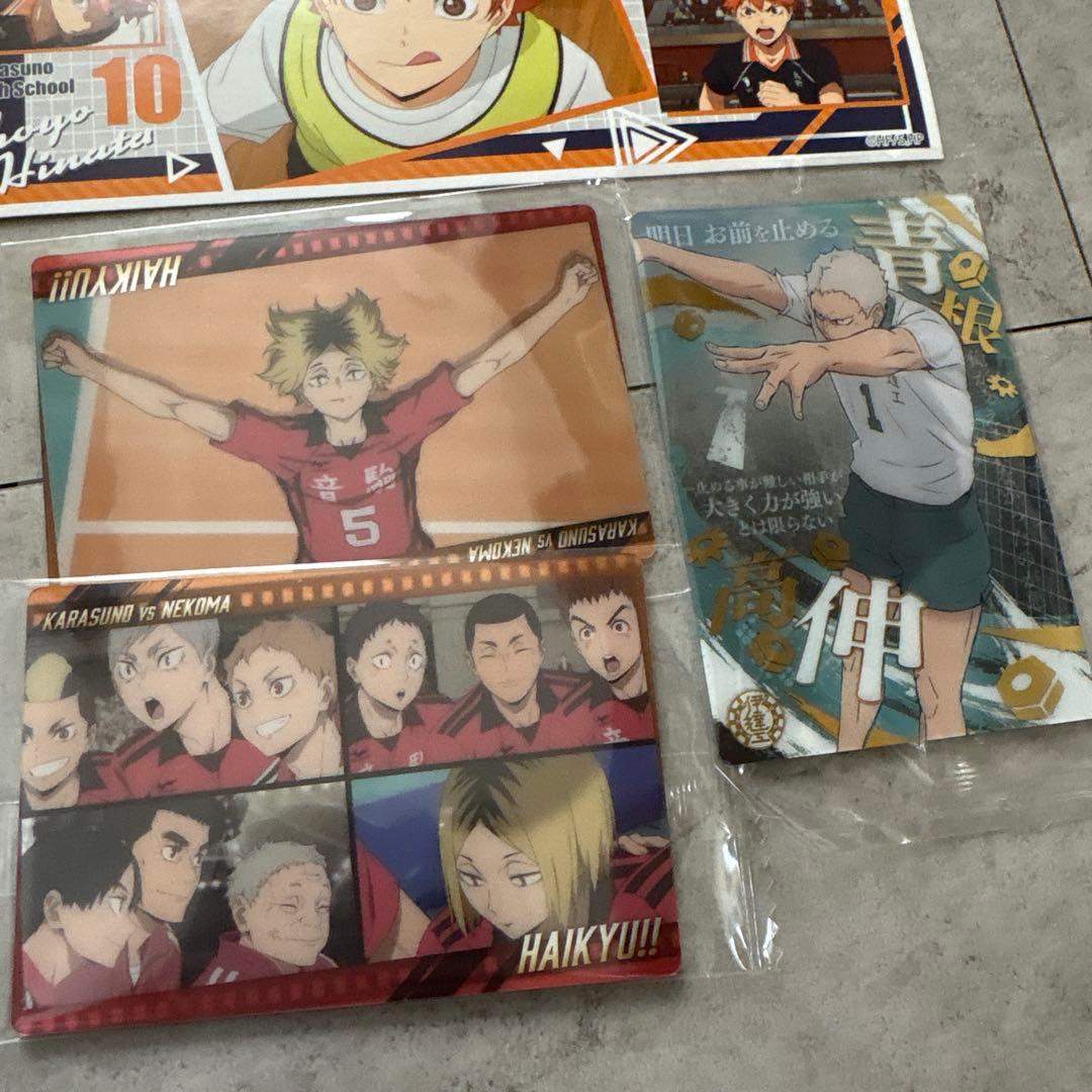 ハイキュー!! キャラクターグッズセット - メルカリ