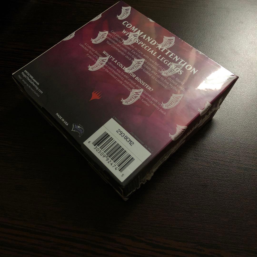 MTG 統率者レジェンズ コレクターブースター box 英語 未開封 - メルカリ