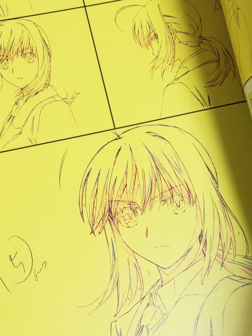 Fate/zero オープニング&エンディング 絵コンテ 複製原画セット - メルカリ