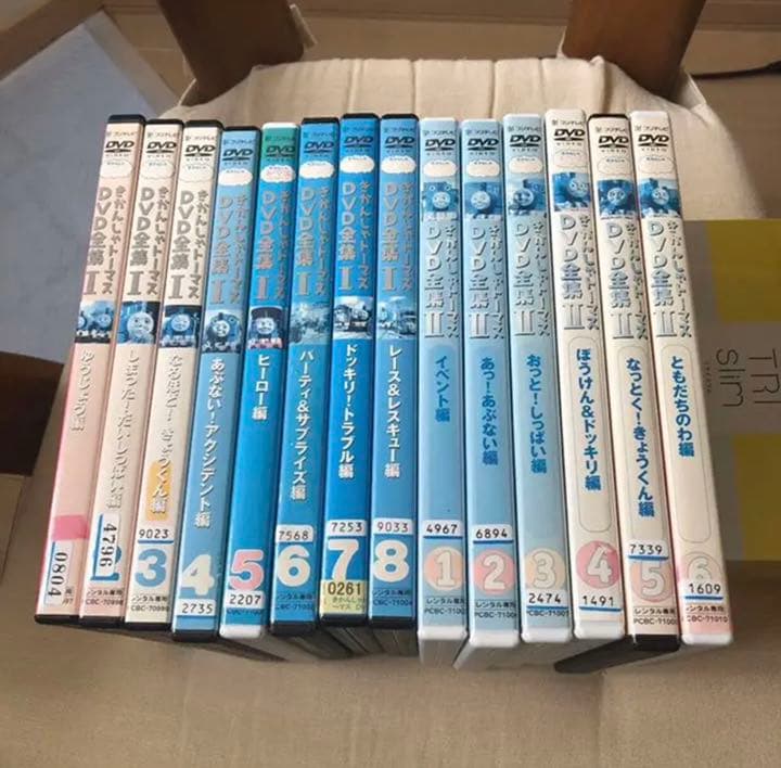きかんしゃトーマス DVD全集Ⅰ(全8巻) Ⅱ(全6巻) セット - メルカリ