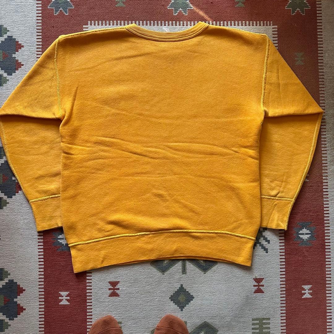ゆ*き様 60s kisn good guy スウェット 前V マスタード - メルカリ