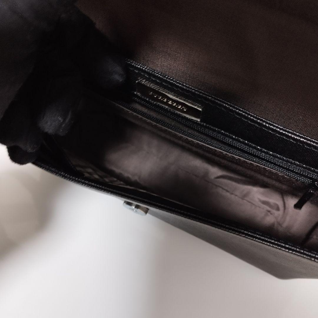 未使用金具シール付き☆ バーバリー ワンショルダーバッグ ロゴ