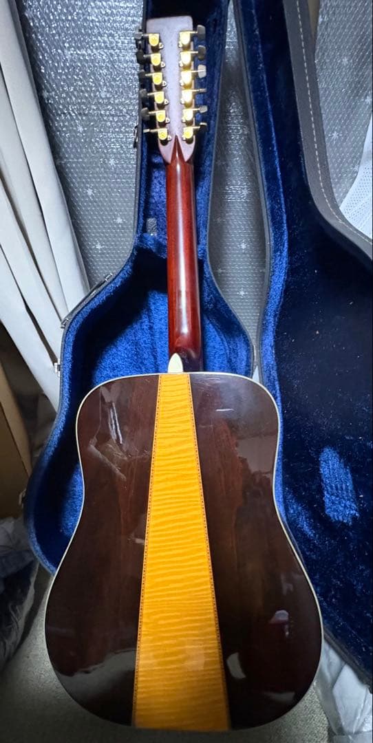 MORRIS B-100 12弦アコースティックギター ハードケース付き - ギター