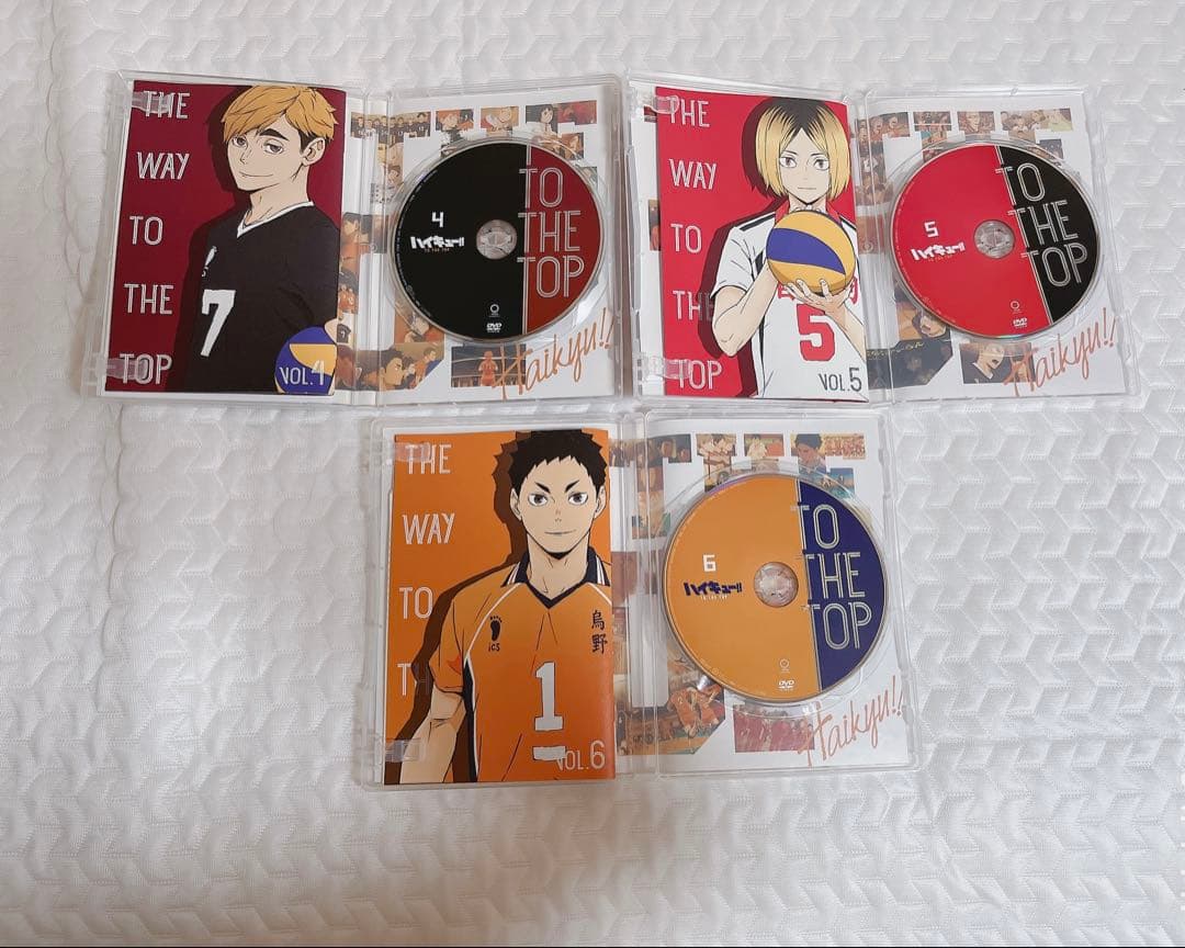 ハイキュー TO THE TOP vol.4.5.6 稲荷崎 烏野