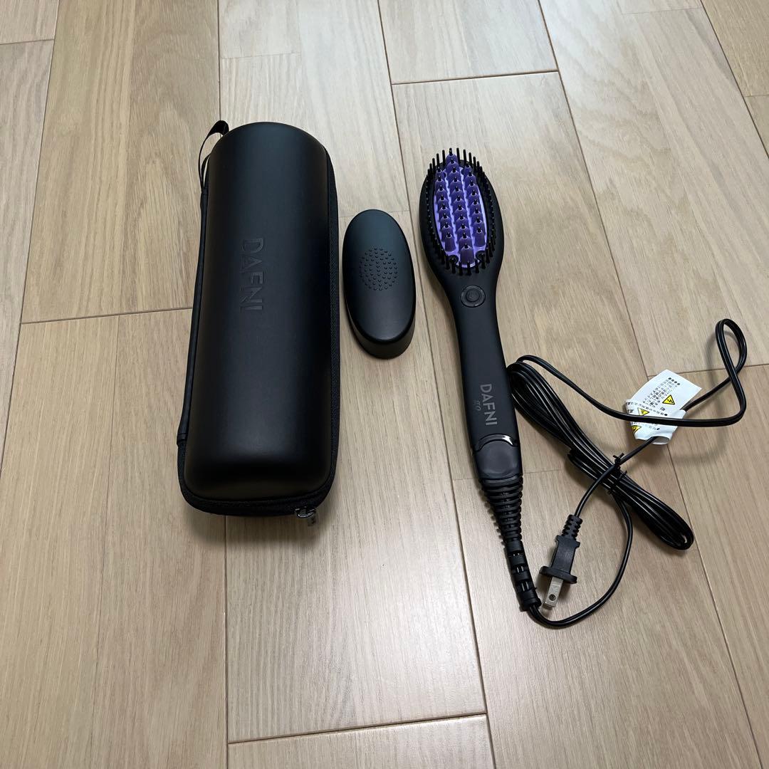 新品 未使用 DAFNI ヘアアイロン ブラシヘアアイロン ダフニ ブラシ型 DAFNI nano（ダフニ ナノ） / ブラシ型 ヘアアイロン ストレート
