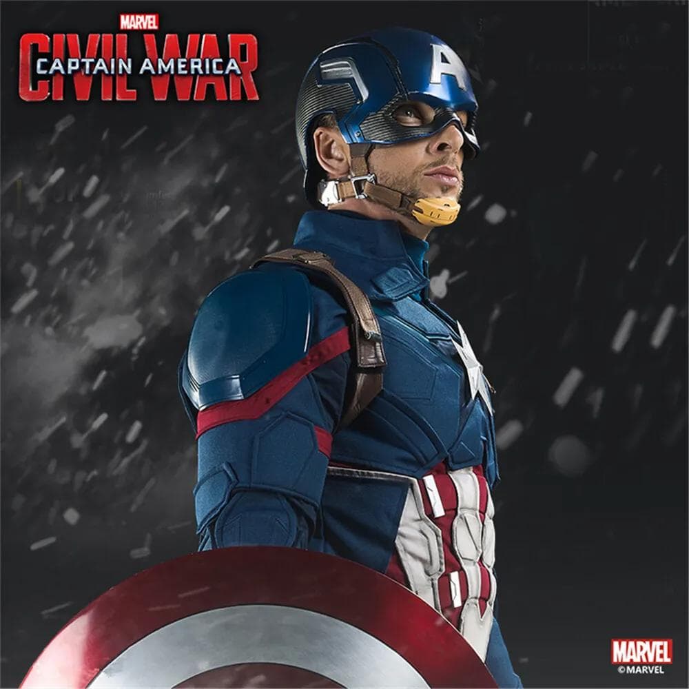 公式 キャプテン・アメリカ ヘルメット マスク コスプレ フィギュア