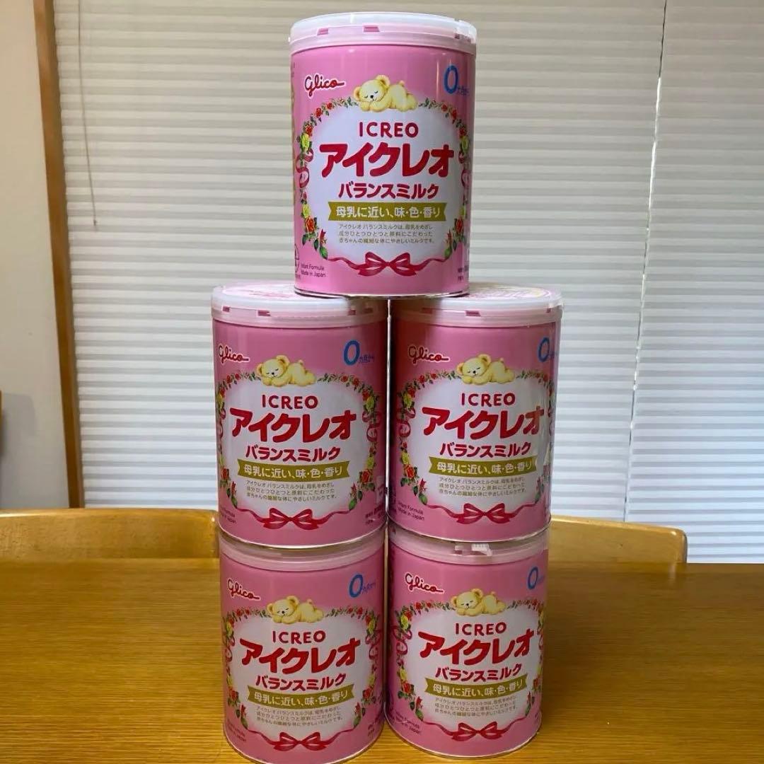 【試供品付き】アイクレオ 粉ミルク 800g×5缶 アイクレオ バランスミルク（800g×3缶）【粉ミルク】ベビーザらス限定