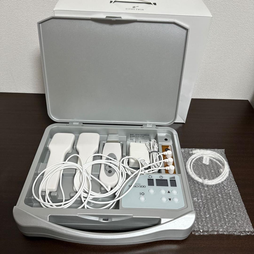 エステツイン メソ 500 ホームエステ美容機器 エステ フェイスケア 美顔器 Amazon.co.jp: ESTHE TWIN 株式会社エステツイン MESO500 メソ500 本格
