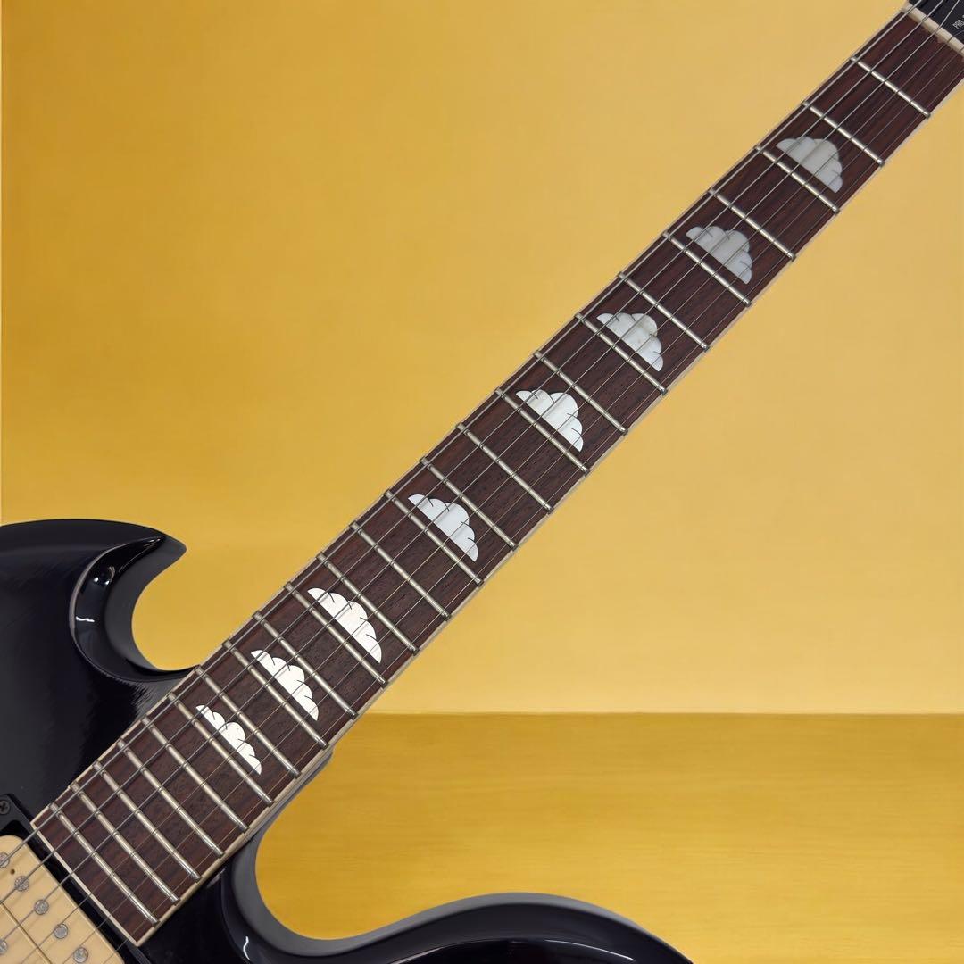 Bロゴ BARCLAY バークレー モッキンバード エレキギター ブラック