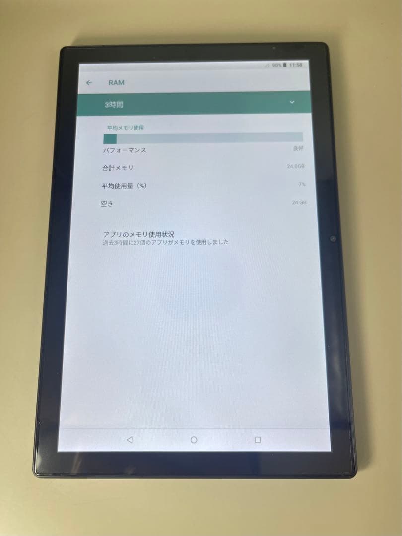TYD タブレット Android 15 10.1inch 24GB/256GB