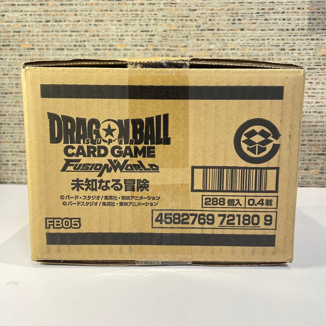 ド*ン様 【未開封カートン販売】ドラゴンボール FW 未知なる冒険 FB05