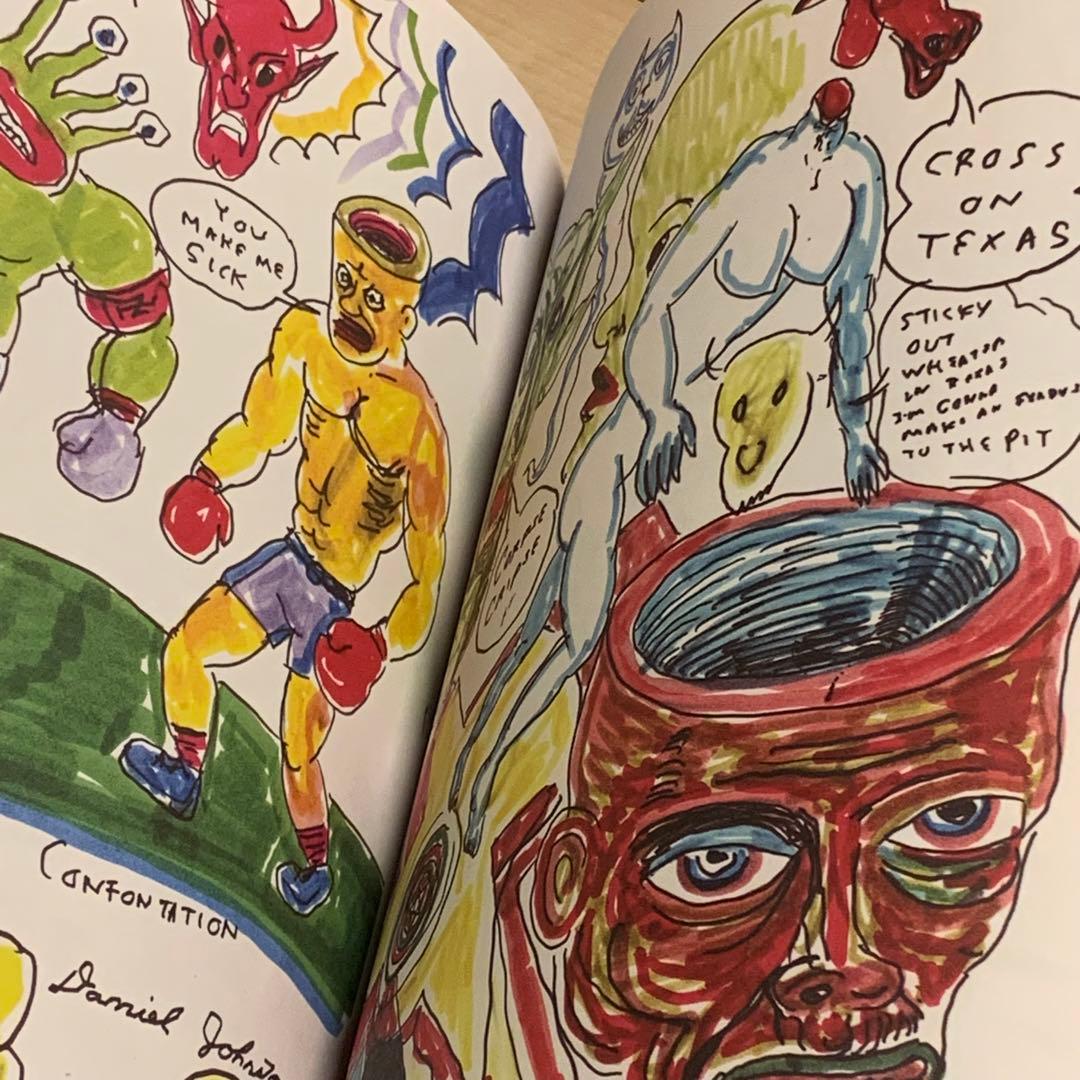 ☆DANIEL JOHNSTON ダニエル・ジョンストン画集 - メルカリ