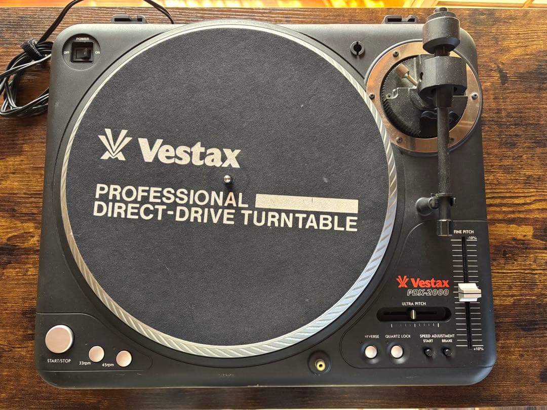 Vestax PDX-2000 ターンテーブル 中古品】Vestax/ターンテーブル/PDX-2000 -DJ機材アナログレコード専門