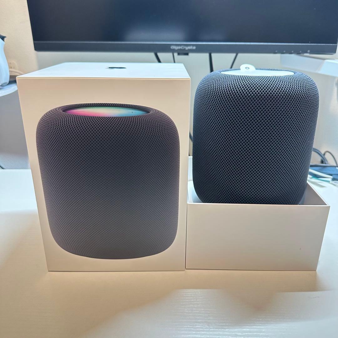 Apple HomePod 第2世代 ミッドナイト 2台セット