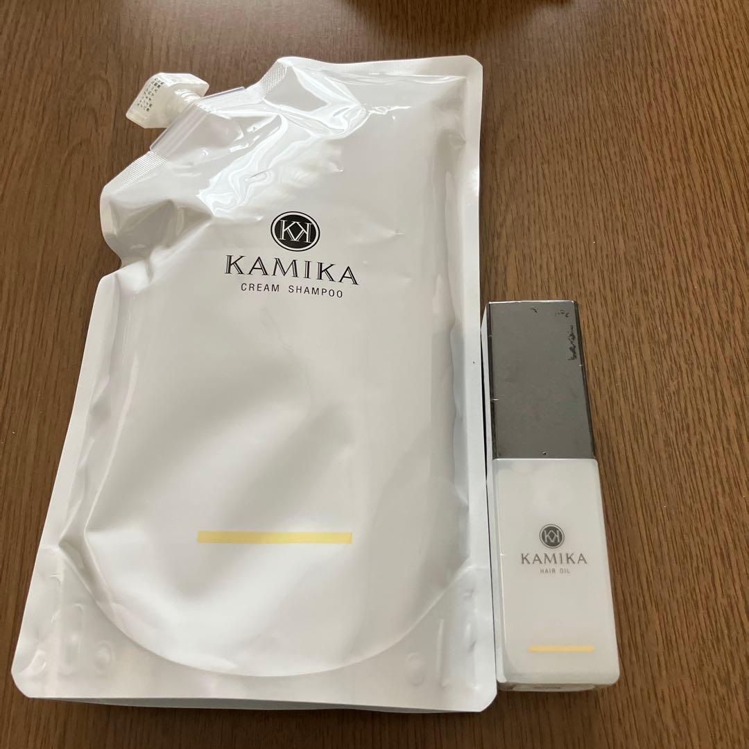 KAMIKA クリームシャンプー 600g 詰め替え 2個セット KAMIKA クリーム