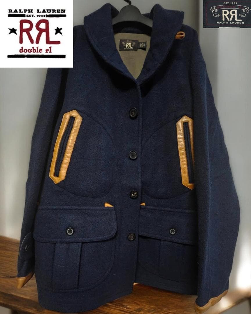 pukeDOUBLE RL海軍メルトンハーフコートDARK/NAVY DOPE&DRAKKAR】防風中綿 Classic Melton ハーフコート | 藤巻百貨店