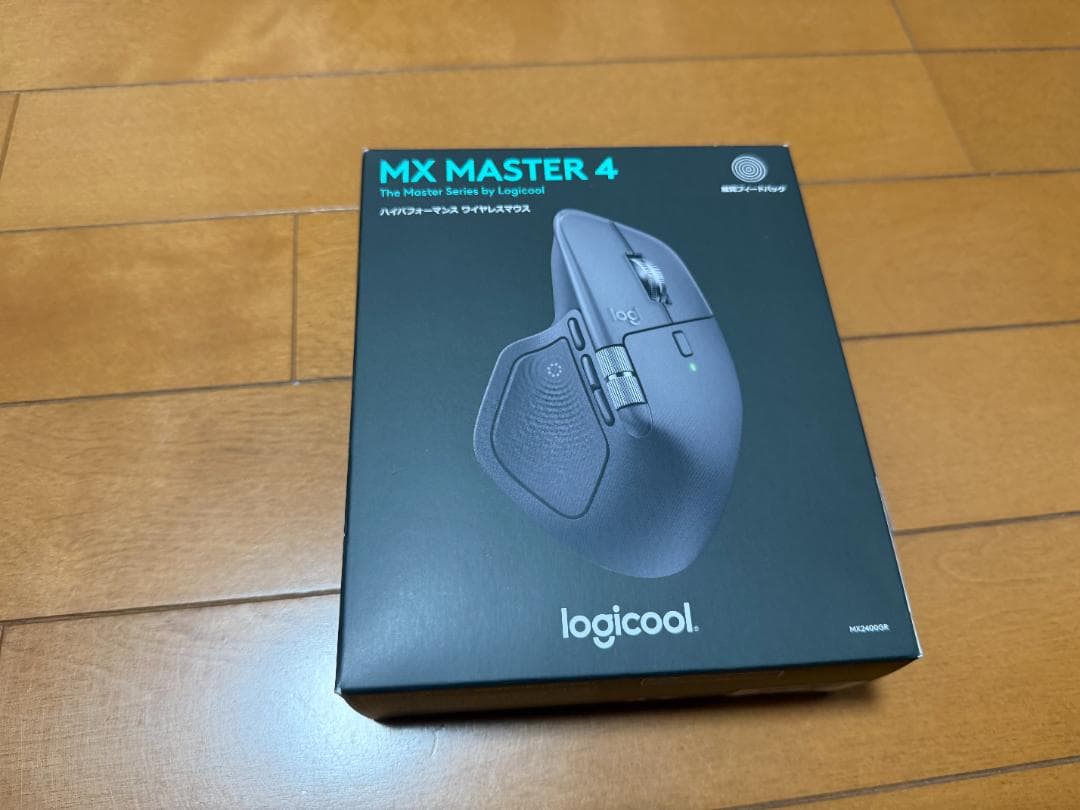 M*u様 【中古】Logicool MX MASTER 4 グラファイト ロジクール ハイパフォーマンス マウス MX MASTER 4 グラファイト[光学
