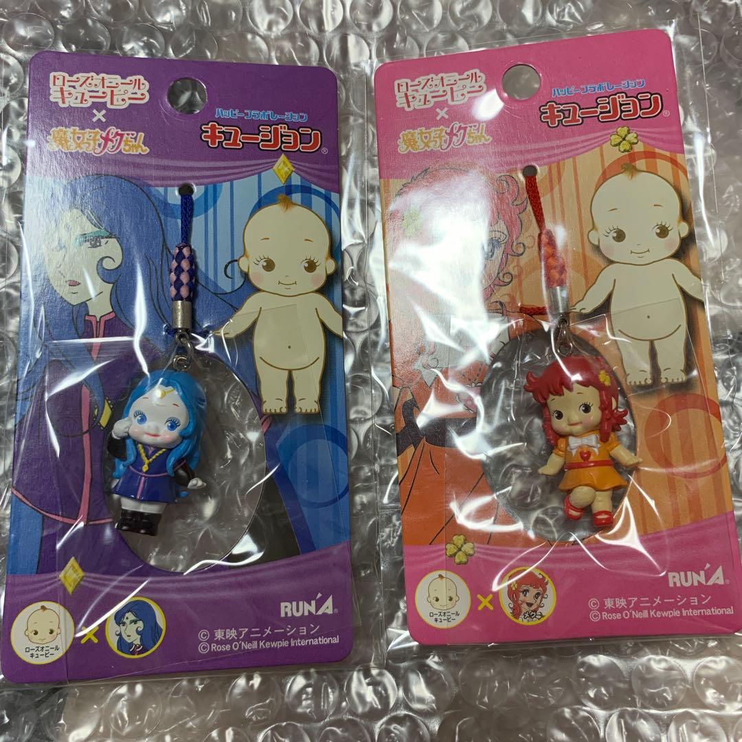 キュージョン　魔女っ子メグちゃん　ノン　ローズオニールキューピー　根付ストラップ キュージョン 根付 ローズオニールキューピー 仮面ライダー電王 ソード