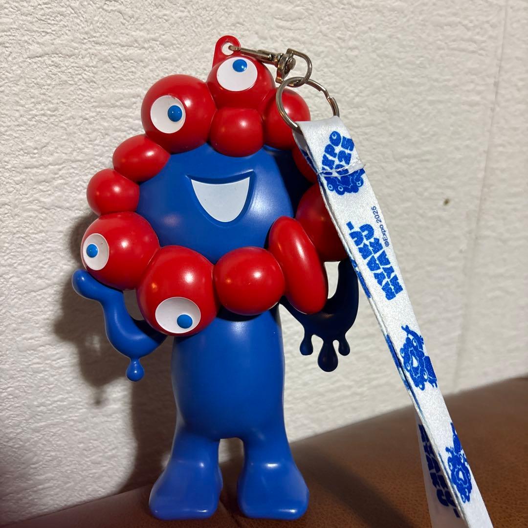 ハンディファン キャラクター型 ミャクミャク 大阪・関西万博公式キャラクター「ミャクミャク」がついた公式