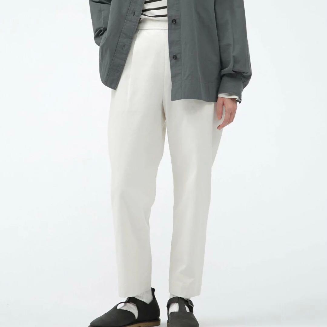 極美品 マーガレットハウエル 25SS ウォッシュドコットンツイル トラウザー トラウザーズ / I / BEIGE(ベージュ) ｜ マーガレット・ハウエル 公式