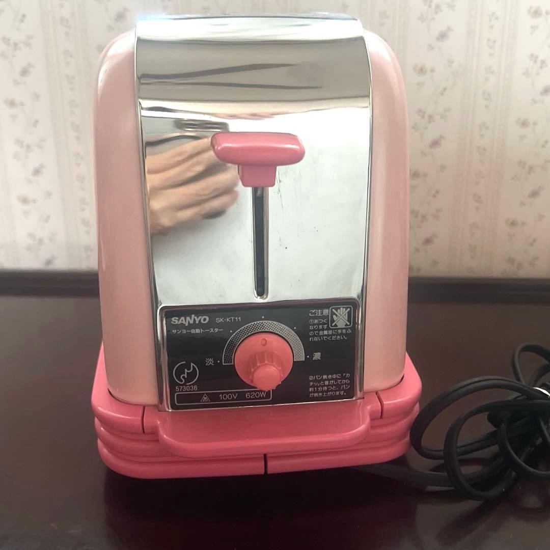 キティちゃん ハローキティ トースター 98年製SANYO 三洋電機 レトロ