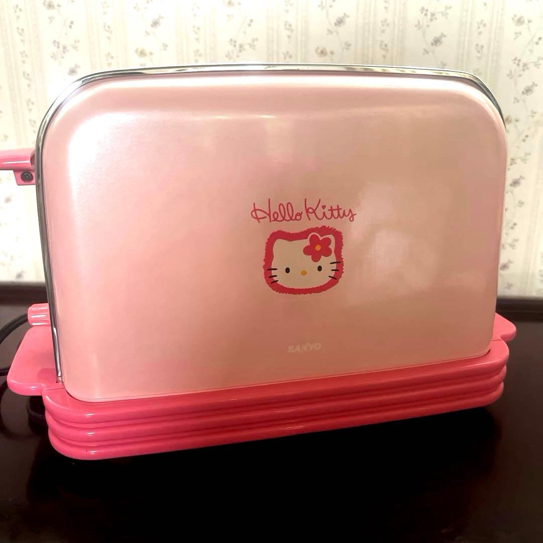 キティちゃん ハローキティ トースター 98年製SANYO 三洋電機 レトロ