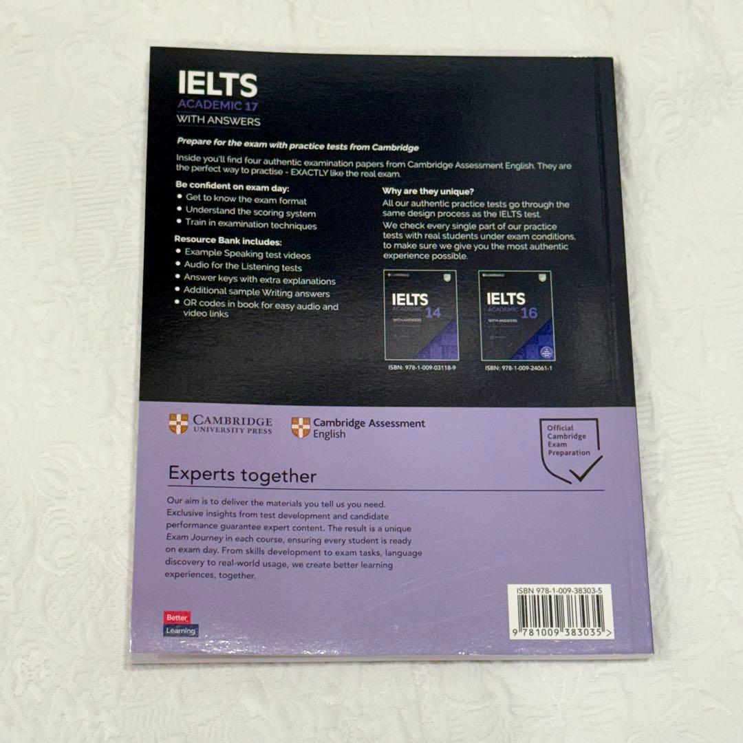 新品未使用】IELTS公式問題集 17&18&19&20 セット - メルカリ