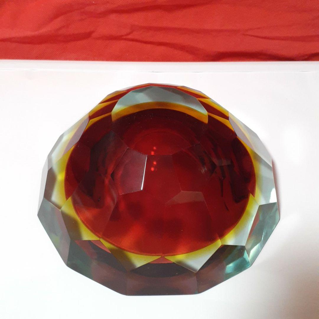 高級アッシュトレイ イタリア ムラーノガラス 2.9kg - メルカリ