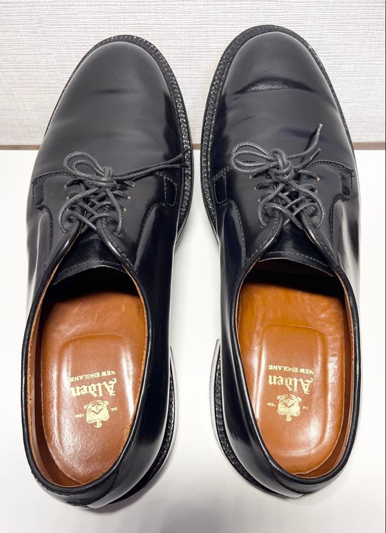 ☆極美品☆Alden 9901 US9D コードバン プレーントゥ 純正ツリー付