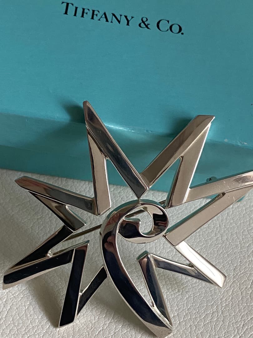 週末お値下げ　美品　ティファニー　スターモチーフ　ブローチ　パロマピカソ 楽天市場】パロマピカソ ティファニー（ブローチ｜レディース