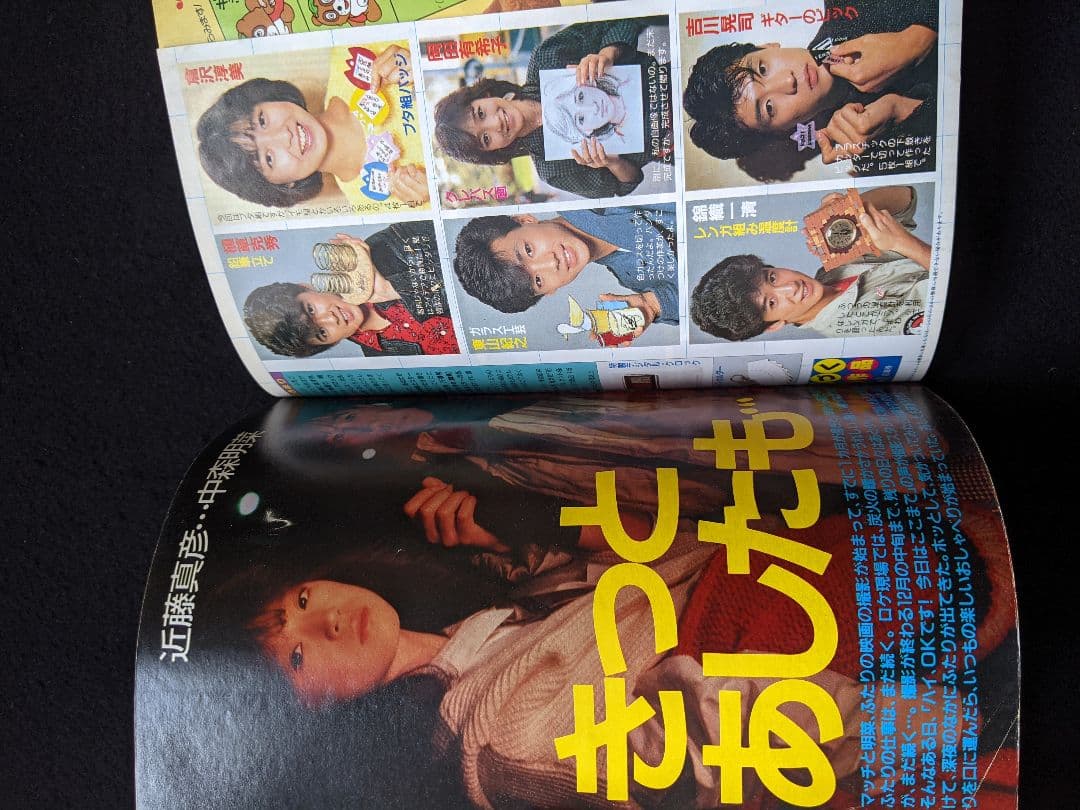 明星 少年隊 中森明菜 河合奈保子 小泉今日子 松田聖子 岡田有希子